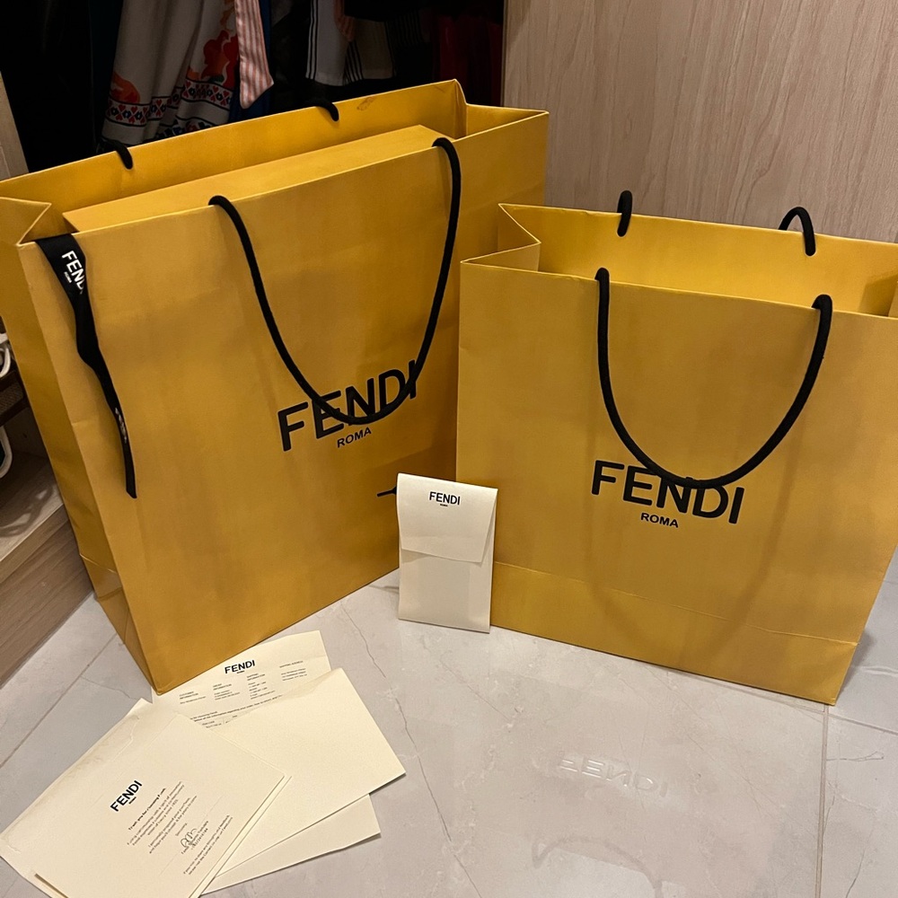 Fendi Rockoko lace up boots size 38